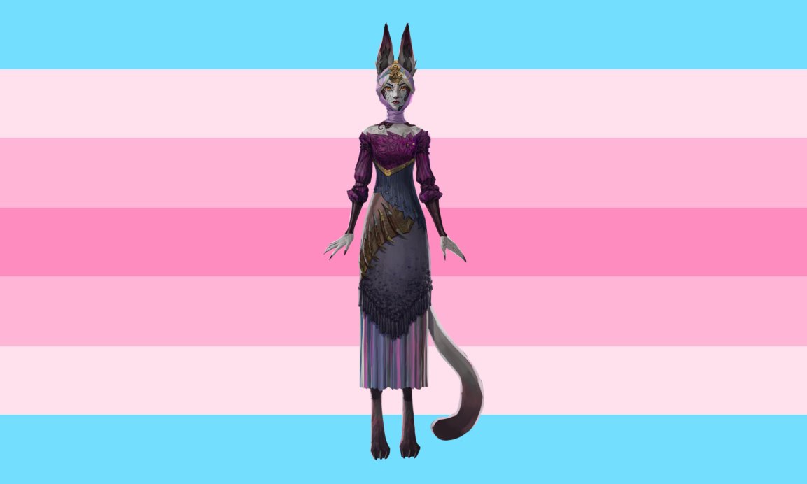 Lest, from Arcane, is transfem! (Canon)