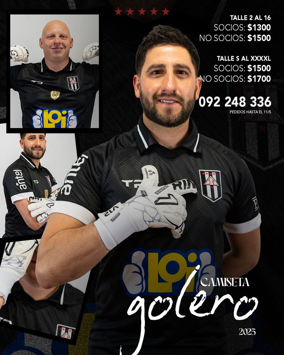 𝒀𝑨 𝑬𝑺 𝑶𝑭𝑰𝑪𝑰𝑨𝑳 👕💣

La colección 𝐄𝐬𝐜𝐮𝐝𝐨𝐬 𝟐𝟓’ ya está a la venta

⏰ Tomamos pedidos hasta el 11 de Mayo

📞 092248336

🚛 Envios a todo el país.