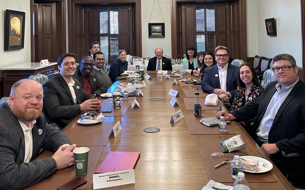 VBMnation's tweet photo. We are proud to congratulate Pastor Chris on being appointed to serve his 2nd term at the State Capitol as part of the MI Community Service Commission!  It was a moment of joy as we gathered at the Capitol on Tues, celebrating the passage of the $115 mill Public Safety Bill

#VBM https://t.co/zK7na0mV8J
