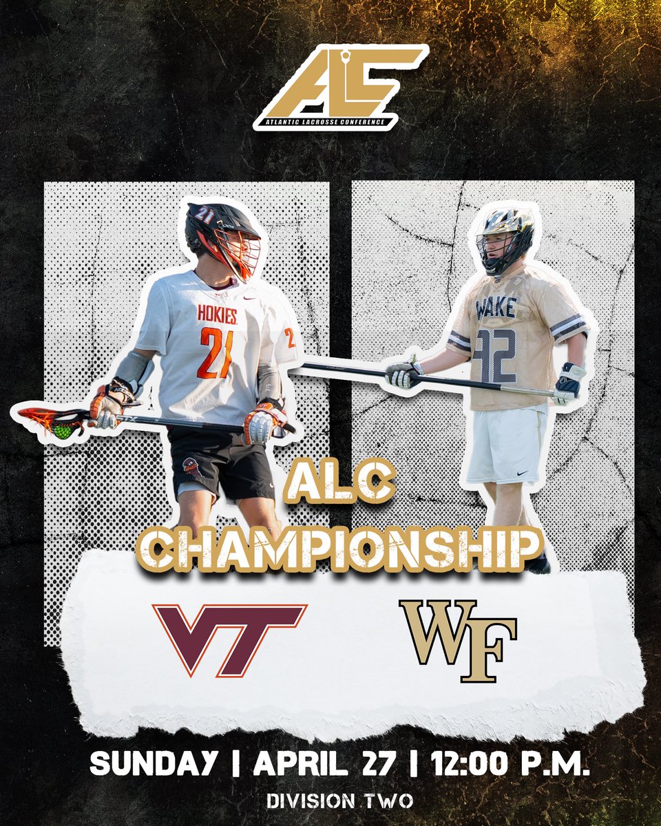 Atlantic Lacrosse Conference tweet media