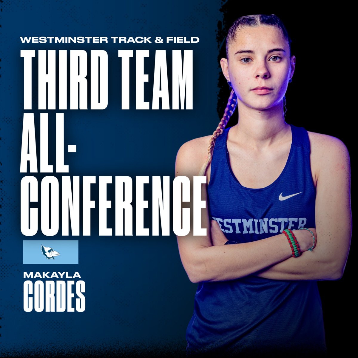 The Westminster College women's track and field team had four athletes named to the All-Conference Team! 

Congratulations to all!