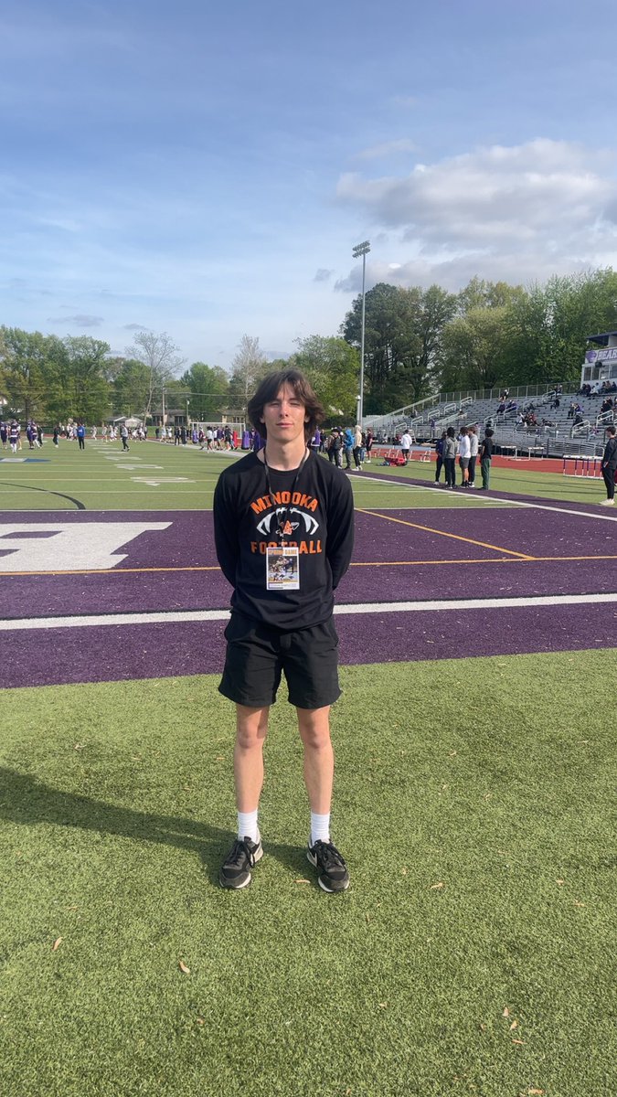 Sean_1319's tweet image. Thank you @Mckendree_FB for having me at your jr day and spring game!
@Coach_Taylor05 @Coachhicks_22 @Minooka_Indians @RecruitTheNook