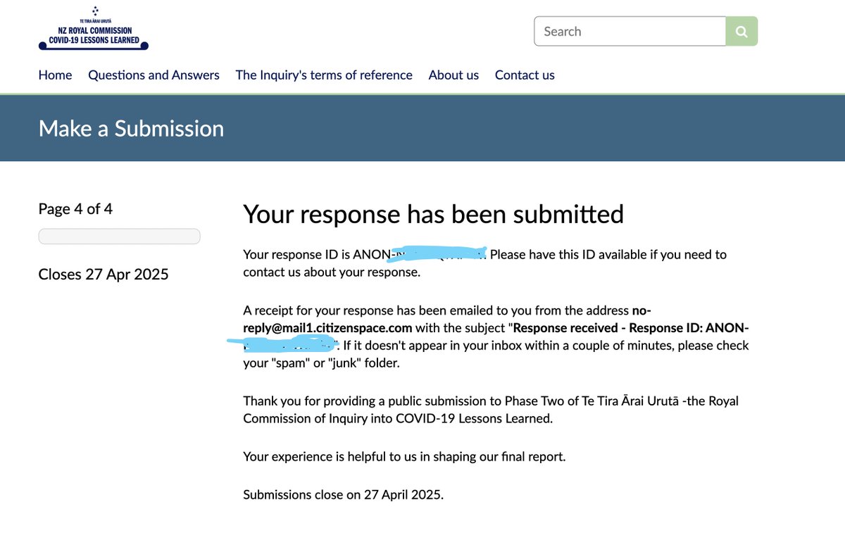 AliaVFF's tweet image. My Submission to the COVID-19 Royal Commission of Inquiry

From: Alia Bland 

INTRODUCTORY NOTE

This submission is my personal account.

Voices for Freedom (VFF), the organisation I co-founded alongside Claire Deeks and Libby Jonson, will also be submitting a separate entry on…