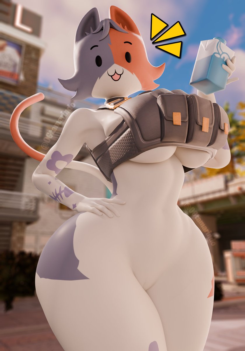 OGtamarindo's tweet photo. "Got milk?" 🥛✨

Cate Meowdy model by: @Shachath3D
#CateMeowdy #FortniteNSFW #Rule34 #FortnitePorn https://t.co/Z3KBBvFs6S