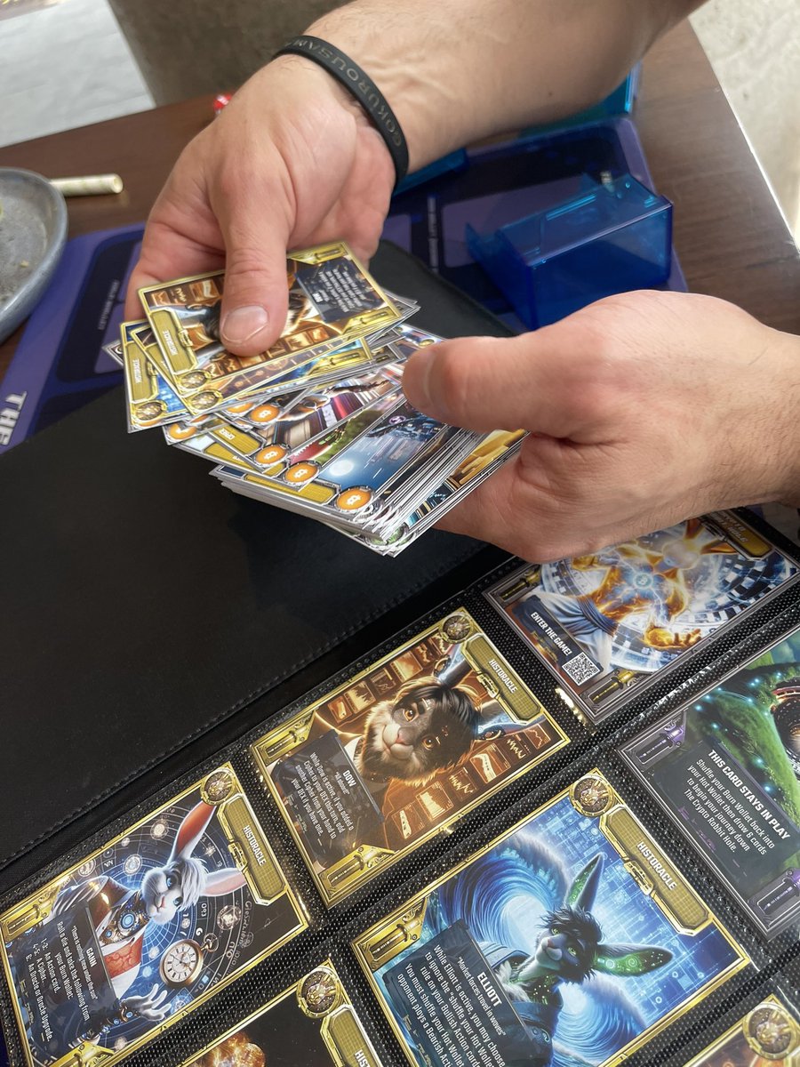 PrimeMatesBC's tweet image. @garyvee You should talk with @CryptoRabitHole as he built a fully TCG crytpo learning experience project with his children and it’s ready to launch on the blockchain and bridge that learning gap of web2 and web3 through enjoyment @CryptoRabbitTCG 

What other project has made…