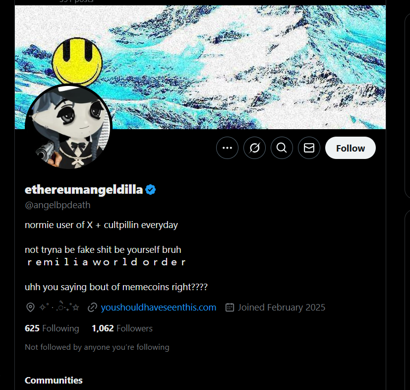 eggber0's tweet photo. @VitalikButerin I need you and @CharlotteFang77  helps, I try to contact everyone also Police as I can, one of  milady community scammed my mom, mom gone lase 2 day after this scamed 18.5ETH...Yes, He blocked us now https://t.co/k9B32MLeeB