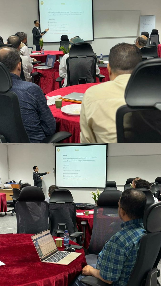 CETL_SQU (@cetl6) on Twitter photo The Center conducted a workshop entitled "Outcome Based Learning," presented by Dr. Alsaeed Alshamy <a href="/SaeedAlshamy/">Saeed Alshamy د. سعيد الشامي</a> , Assistant Professor at the College of Education, Sultan Qaboos University.
#HigherEducation #SQU #ProfessionalDevelopment #OutcomeBasedLearning The Center conducted a workshop entitled "Outcome Based Learning," presented by Dr. Alsaeed Alshamy <a href="/SaeedAlshamy/">Saeed Alshamy د. سعيد الشامي</a> , Assistant Professor at the College of Education, Sultan Qaboos University.
#HigherEducation #SQU #ProfessionalDevelopment #OutcomeBasedLearning
