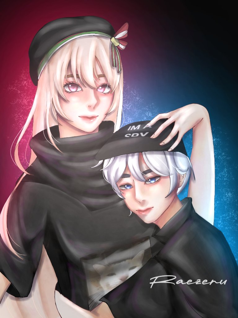 raezeruu's tweet photo. lemme just post it here too, this was an art entry for an art contest 
ദ്ദി(｡•̀ ,<)~✩‧₊

#roblox #art #ibispaintx https://t.co/DHPrWCNhTs