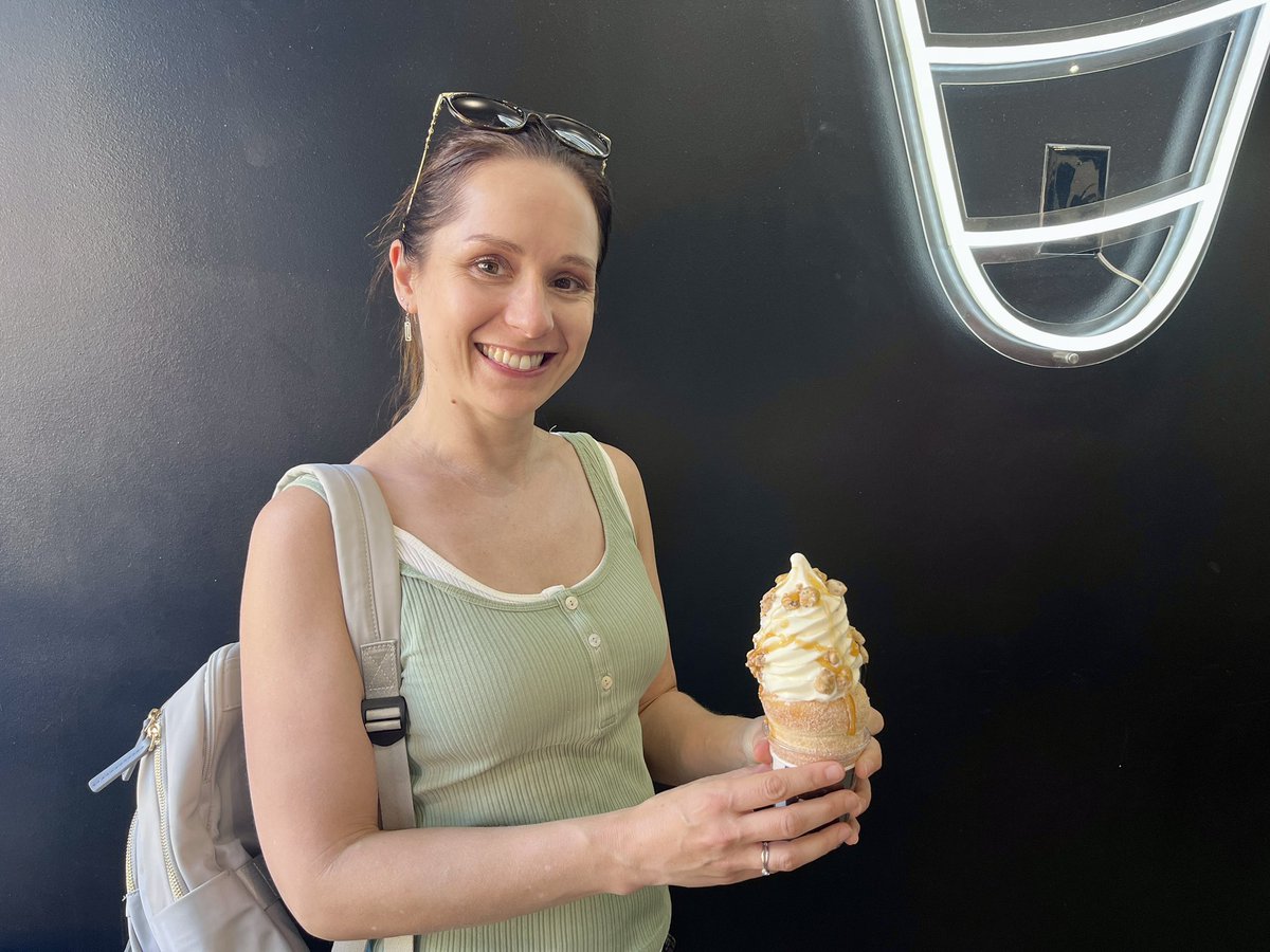 VIP Day at #pressconf - go carting (I was 2nd last after someone who is literally registered blind), axe throwing (I did 2 games and scored 0 points), then a hilarious windy pedalo ride followed by ice cream.

It’s lucky I’m not at all competitive with sports or games ☺️