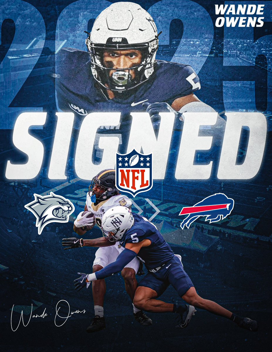 New Hampshire Football (@unh_football) on Twitter photo Welcome to the <a href="/NFL/">NFL</a> , Wande π€
<a href="/wande_owens/">Wande Owens</a> βοΈ <a href="/BuffaloBills/">Buffalo Bills</a>
#BuiltEachDay | #NFLWildcats Welcome to the <a href="/NFL/">NFL</a> , Wande π€
<a href="/wande_owens/">Wande Owens</a> βοΈ <a href="/BuffaloBills/">Buffalo Bills</a>
#BuiltEachDay | #NFLWildcats