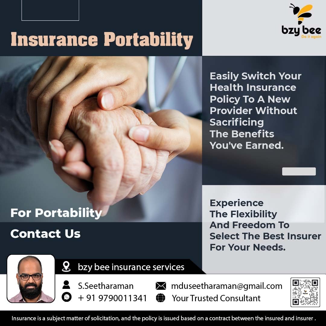 bzybeeinsurance's tweet image. Seamless Insurance Portability

Switching your health insurance has never been easier! Enjoy the benefits you've earned while choosing the best provider for your needs. Experience flexibility and freedom with us. **Contact us today!** 

#InsuranceFreedom #PortabilityPower