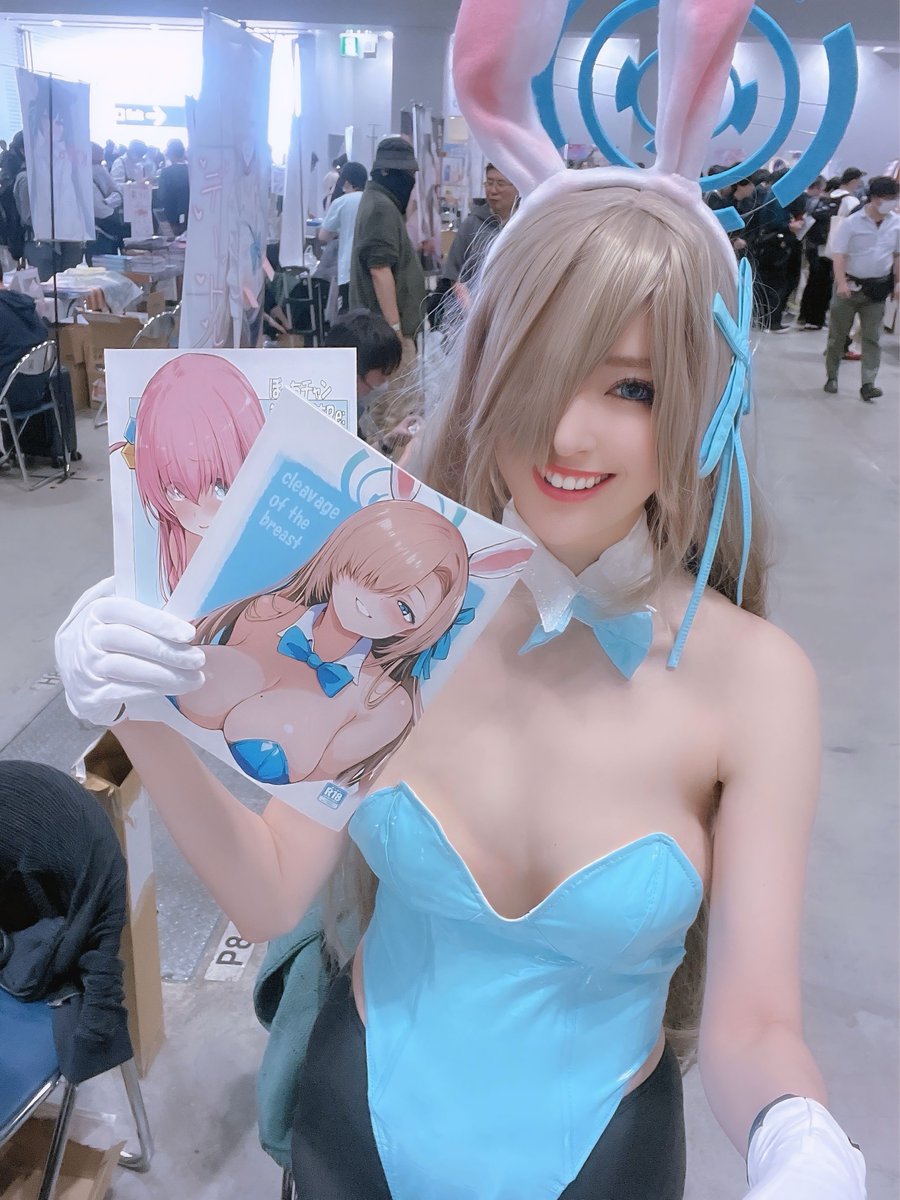 konomisotechnic's tweet image. 設営完了🐰

コミ1 （COMIC1） K01a 
@Genxx12 でアスナコスで
お待ちしてます✌️

新刊ございます❣️