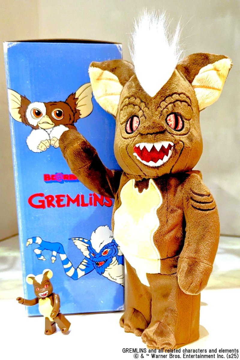 Today's SOLAMACHI】 映画『グレムリン』からBE@RBRICK STRIPE 100