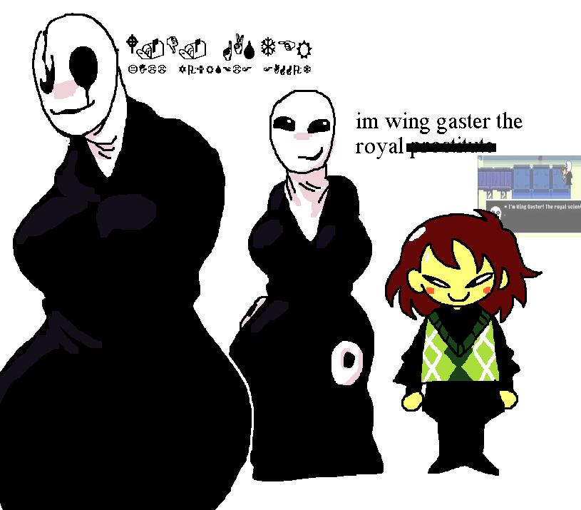 have soulful wing gaster art