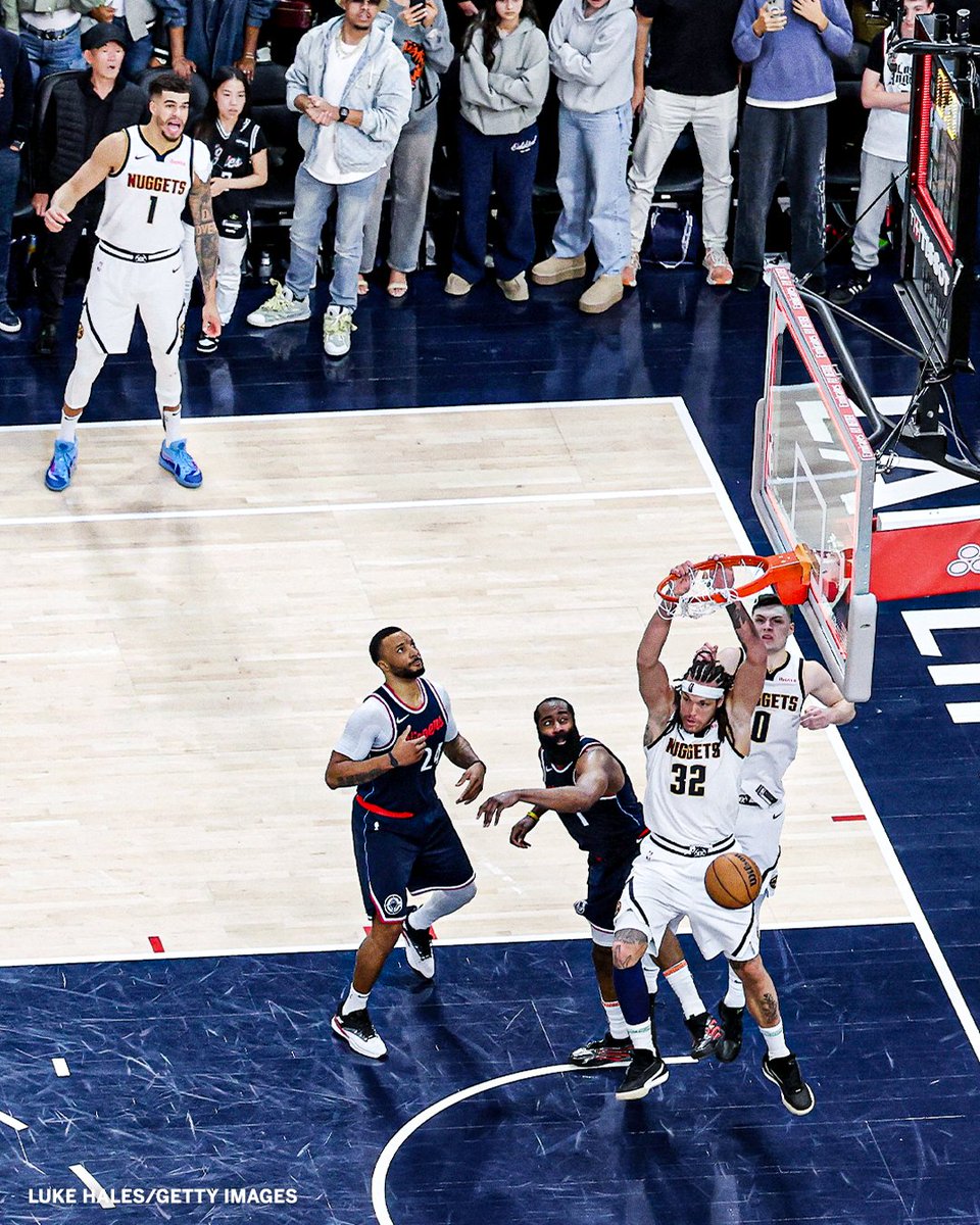 ESPNNBA's tweet photo. THIS PHOTO OF AARON GORDON'S GAME-WINNER 🥶

📸: Luke Hales/Getty Images https://t.co/DuvVXxTc9D