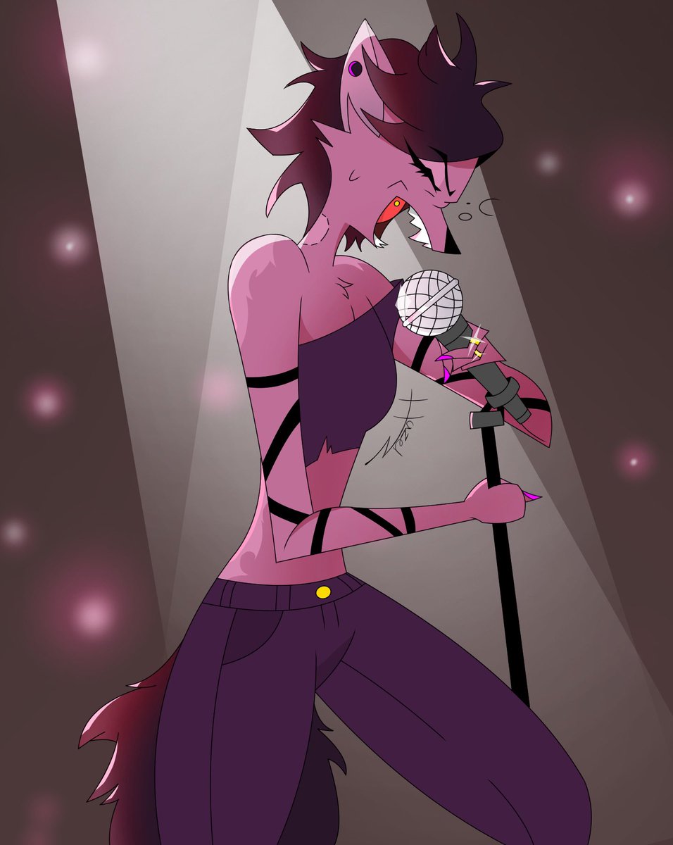 New OC Garnet! 🎤🤘