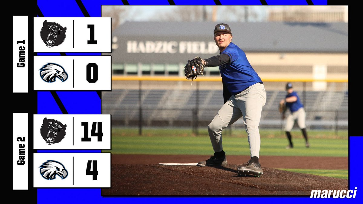🚨BEARS WIN!🚨

The Bears won both games of a doubleheader today at Kirkwood! 

Jaqson Tejada with a No-Hitter in game 1!