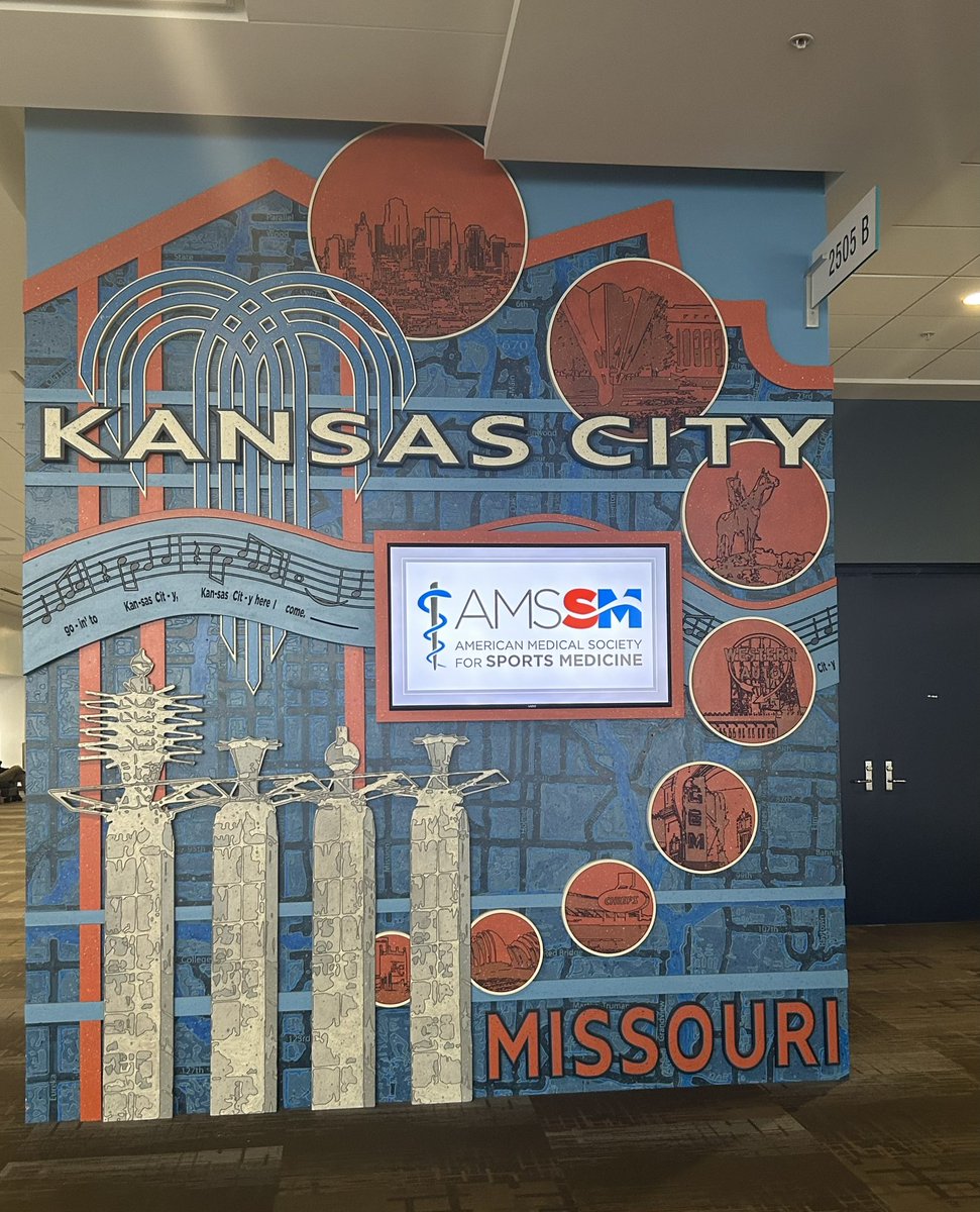 CrysDuncombe21's tweet photo. I was pleased to share my poster, “The Diagnosis Does Not Stick Out Like A Sore Thumb” at this year’s American Medical Society for Sports Medicine (AMSSM) conference in Kansas City, MO, themed “Elevate the Field: Inspiring Innovation in Sports Medicine.” https://t.co/sYIbIwOL6D