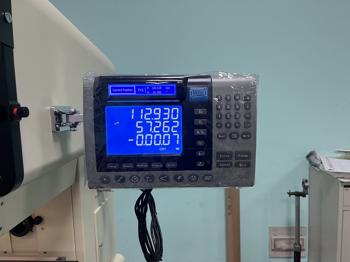 Susan_HYS's tweet image. 🚀 JT-300 Profile Projector:
✅ 300mm precision screen
✅ Switchable XY stages
✅ Big DS600 display
✅ Instant-print results
✅ Your logo here!
Perfect blend of accuracy &amp;amp; convenience for manufacturing pros! 
#Metrology #QualityControl #ProfileProjector #OpticalComparator #VMM