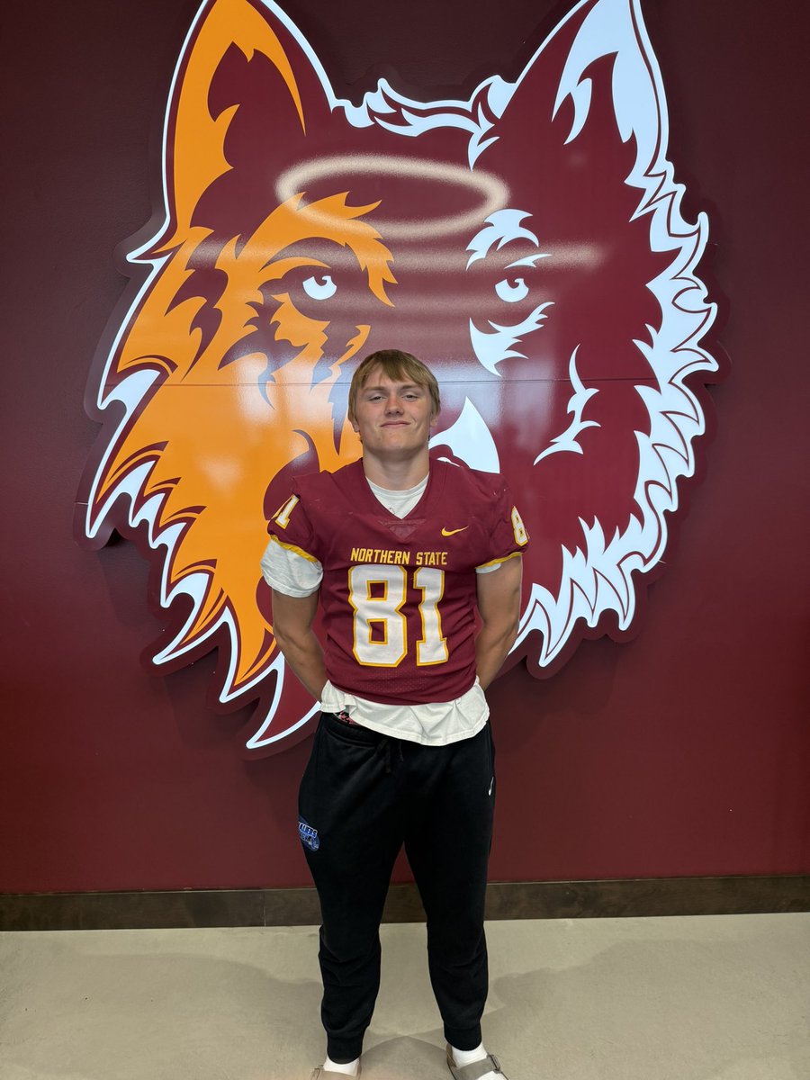 Max Speed (@maxon_speed_81) on Twitter photo Had a great junior day <a href="/NSUWolves_FB/">Northern State Football🐺 🏈</a>! Was great to hear what Northern State football is all about!
<a href="/CoachGlas05/">Jason Glasco</a> <a href="/Coach_Weisman/">Kyle Weisman</a> <a href="/NSUCoachSchmidt/">Mike Schmidt</a> <a href="/Coach_BrownNSU/">Brayle Brown</a> <a href="/STMCavsFB/">St. Thomas More Football</a> <a href="/11_Hagen/">Austin Hagen</a> <a href="/NWahlScouting/">Nate Wahl</a> Had a great junior day <a href="/NSUWolves_FB/">Northern State Football🐺 🏈</a>! Was great to hear what Northern State football is all about!
<a href="/CoachGlas05/">Jason Glasco</a> <a href="/Coach_Weisman/">Kyle Weisman</a> <a href="/NSUCoachSchmidt/">Mike Schmidt</a> <a href="/Coach_BrownNSU/">Brayle Brown</a> <a href="/STMCavsFB/">St. Thomas More Football</a> <a href="/11_Hagen/">Austin Hagen</a> <a href="/NWahlScouting/">Nate Wahl</a>