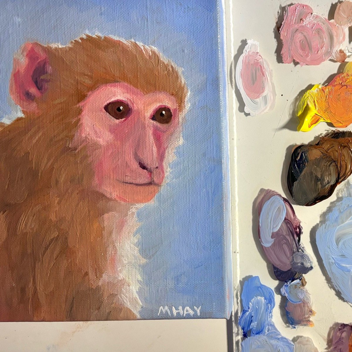 tabescens's tweet photo. getting into oil painting these days https://t.co/08eFSmTO0h