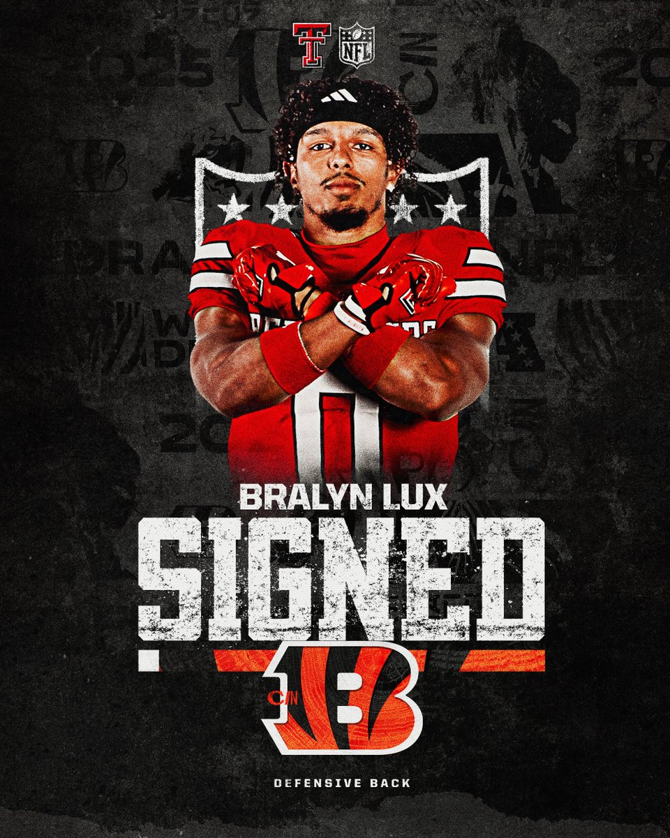 Another Red Raider to Cincy! ✍️

#WhoDey | #WreckEm
