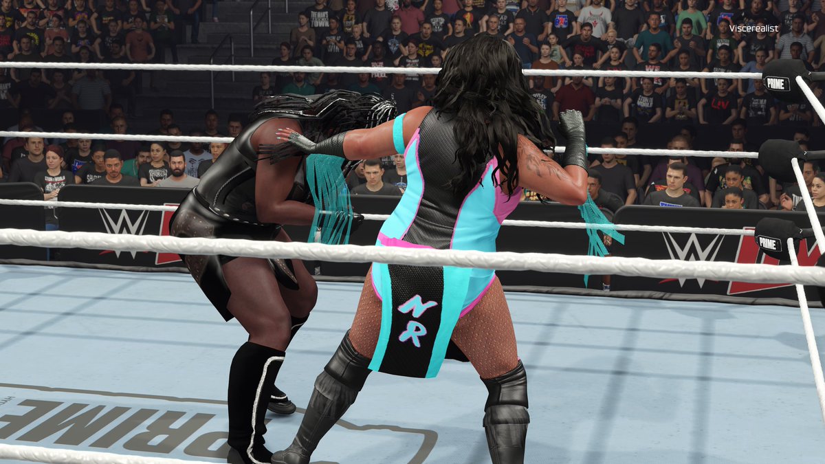 Viscerealist's tweet photo. Preview of an upcoming collab with @travisalekz π₯π
#WWE2K25 #WIP #NativeBeast https://t.co/iiGu9s1Q4j