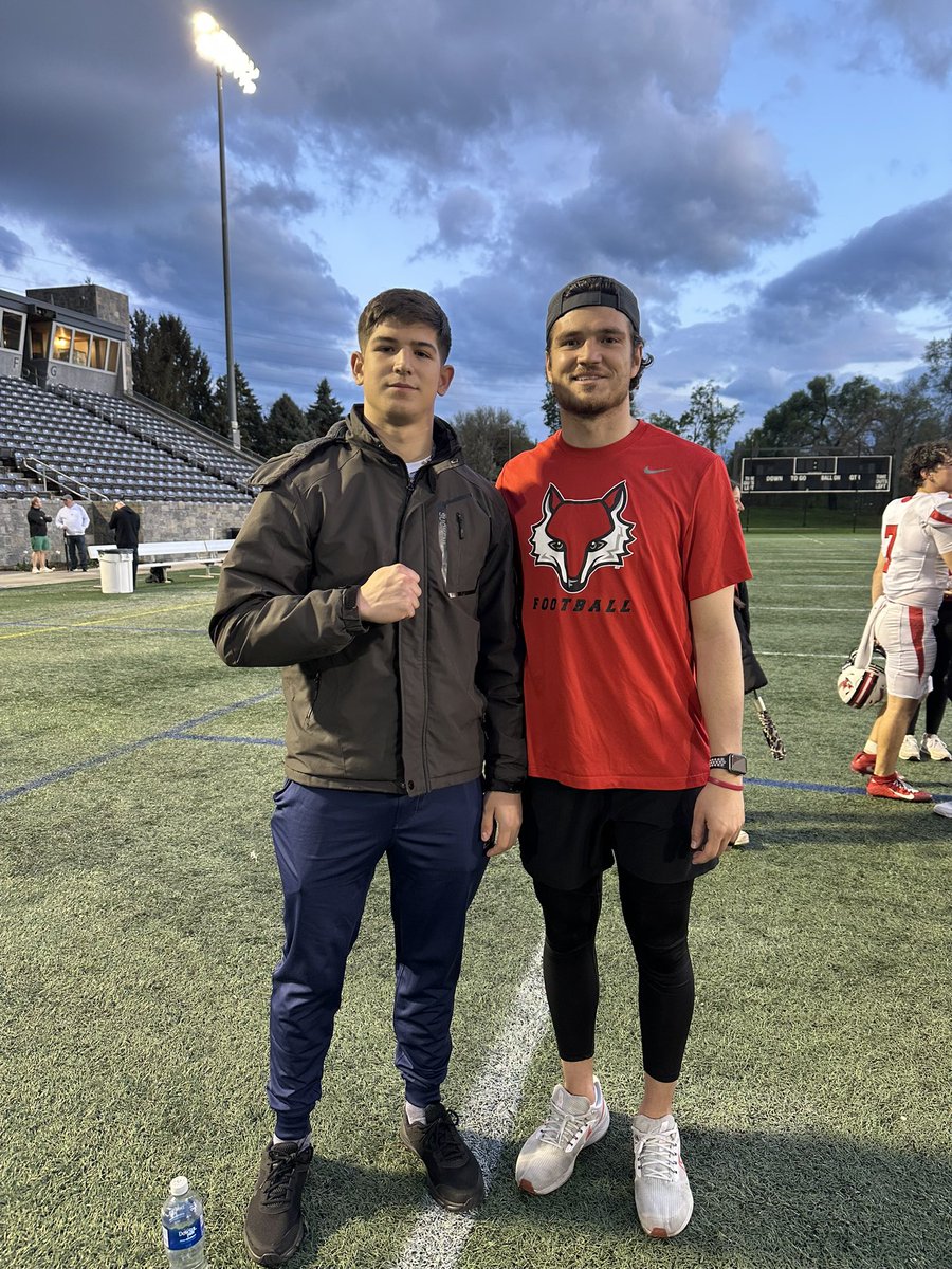 Had a great time at <a href="/Marist_Fball/">Marist Football</a> to watch their spring game. Thanks <a href="/Noah11_V/">Noah Vedral</a>  for the invite. Loved watching the team compete.
<a href="/CoachJosephson/">Matt Josephson</a> <a href="/TheCoachHo/">Michael HORAN</a> 
<a href="/CoachMWillis/">Mike Willis</a> <a href="/JonathanWholley/">Coach Jon Wholley</a>