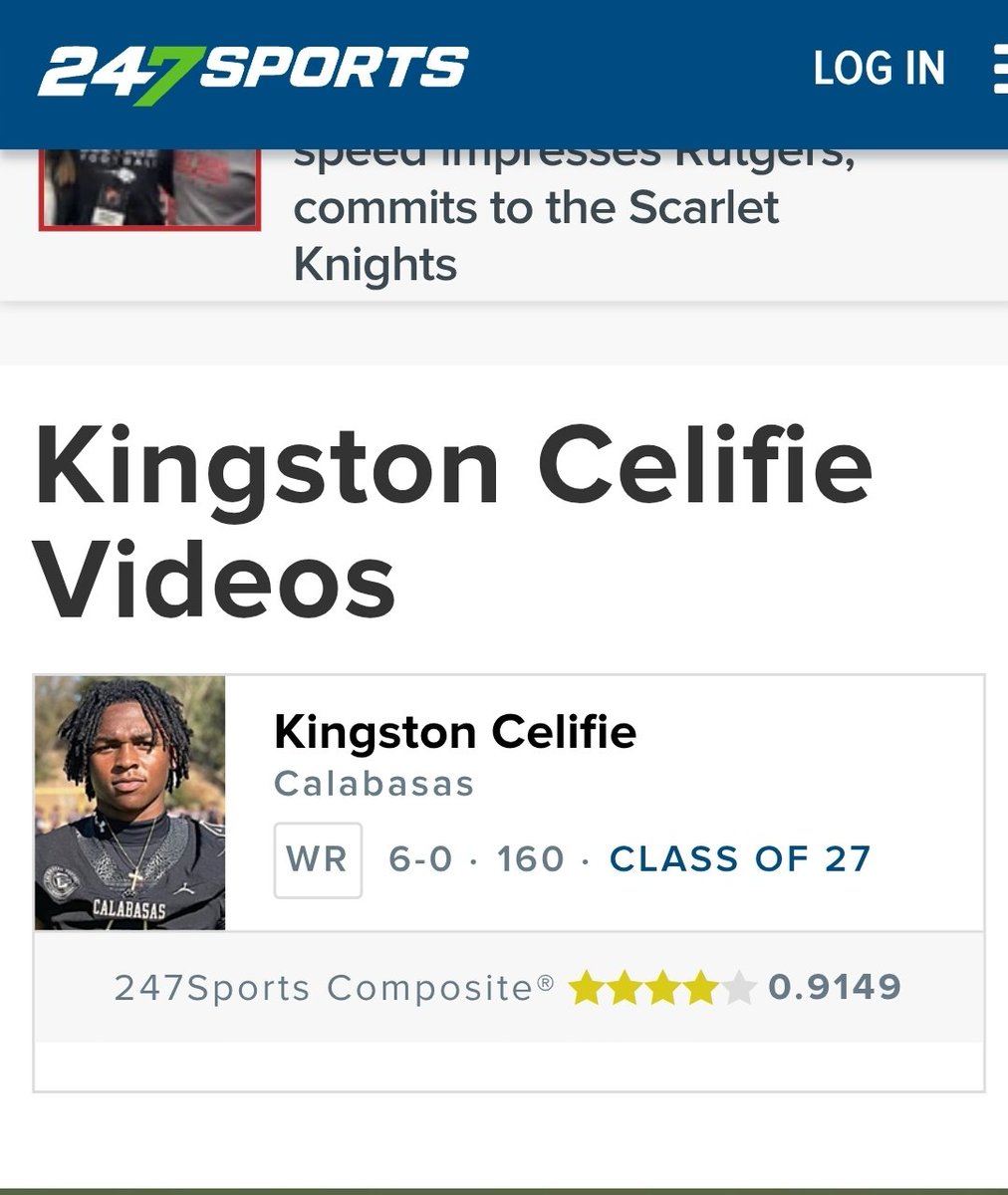 Kingston Celifie 4⭐️ tweet media
