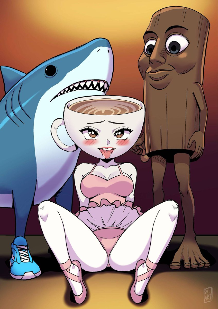 SairamGtzArt's tweet photo. Ballerina Capuchina receives a visit from TRALALERO TRALALA and TUNG TUNG TUNG SAHUR
Forgive me father for my sins ☠️

#brainrot #brainrotmemes #ballerinacapuchina #tralalerotralala #tungtungtungsahur #memes #fanart #godwhathaveidone https://t.co/X2TUc1powj