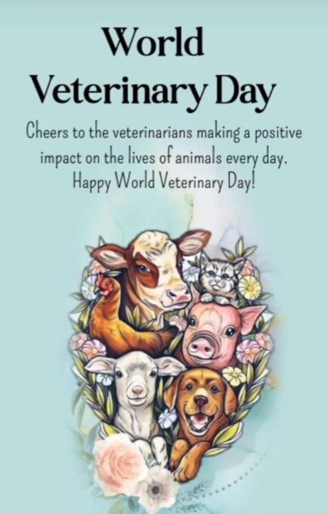 ireenasinghadv's tweet photo. Wishing all the hardworking veterinarians a 
#HappyVeterinaryDay! Your dedication to animal care is truly appreciated. https://t.co/vFYRercBcC