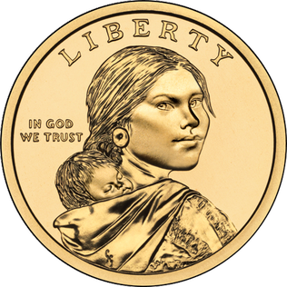 A strange week. The pope died. A close friend died. Aldi's cart gave me back a Sacagawea dollar instead of a quarter. In God we trust.