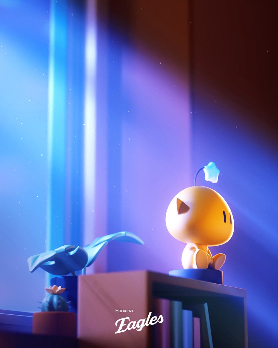 💫
“수리야, 누군가 간절히 꿈을 꾸기 시작하면,
잊혀졌던 오래된 꿈들도 다시 깨어나게 되어 있어
우리의 만남으로 모두의 꿈이 이루어지길.”

한화이글스 X 꿈돌이 coming soon