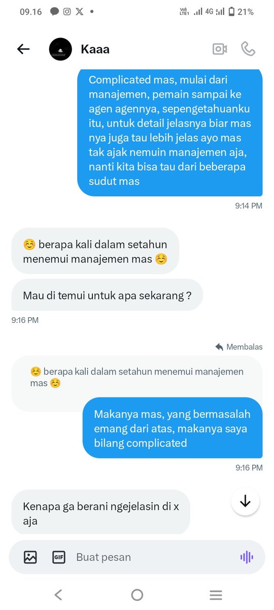 Sudah jangan menyerang personal lagi, mas nya cuma pengen tau ada apa dengan PSS, saya mencoba mengajak ngobrol &amp; saya juga menawarkan mengajak mas nya menemui manajemen, biar bisa tau penjelasan dari beberapa sisi, sekian. 🙏