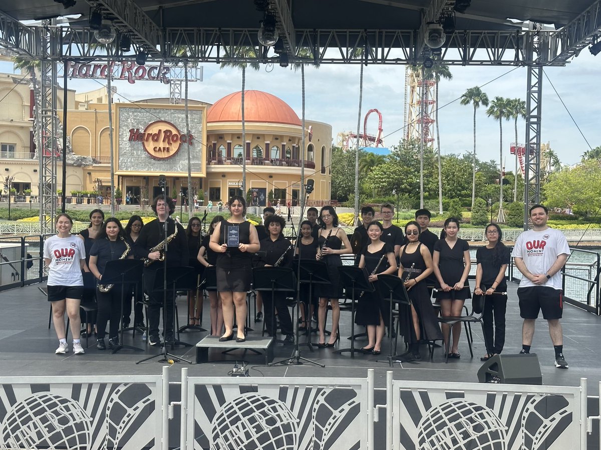 Universal STARS Performance!

#weehawken #marchingband #band #universalorlando #universal