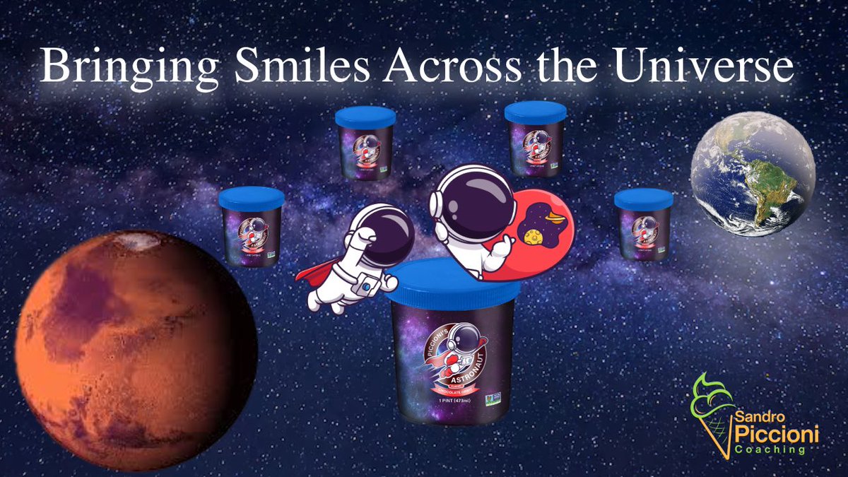sandropiccionic's tweet photo. @Erdayastronaut @rookisaacman Moments like this inspire us to keep dreaming.
Through Astronaut Ice Cream, we hope to bring smiles and dreams to kids around the world.
The last ingredient is love. https://t.co/z1J1brw4EF