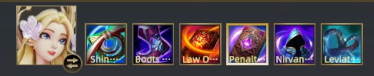 montefalxie's tweet photo. How about you try these on your next game? Poke + Sustain Venus Build
Shin Musubi : Healing Buff
* Any kind of shoes
Law of Inferno : Poke(Burn)
Penalty Codex : HP & CD 20%
Nirvana Vest : Extra Shield
Leviathan Tentacle : Movement Speed
@moba_aof #AOFmoba #web3moba $ACP https://t.co/A5bFlh9GIs