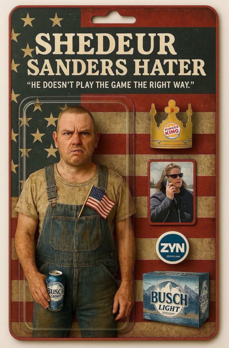 SouthernPlug's tweet image. Shedeur Sanders hated doll🤦🏾‍♂️🤦🏾‍♂️