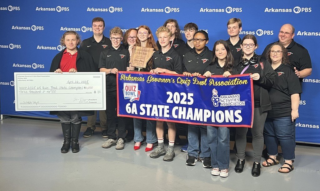 The Cyclones captured their NINTH quiz bowl state championship in a row today! 
#Dynasty