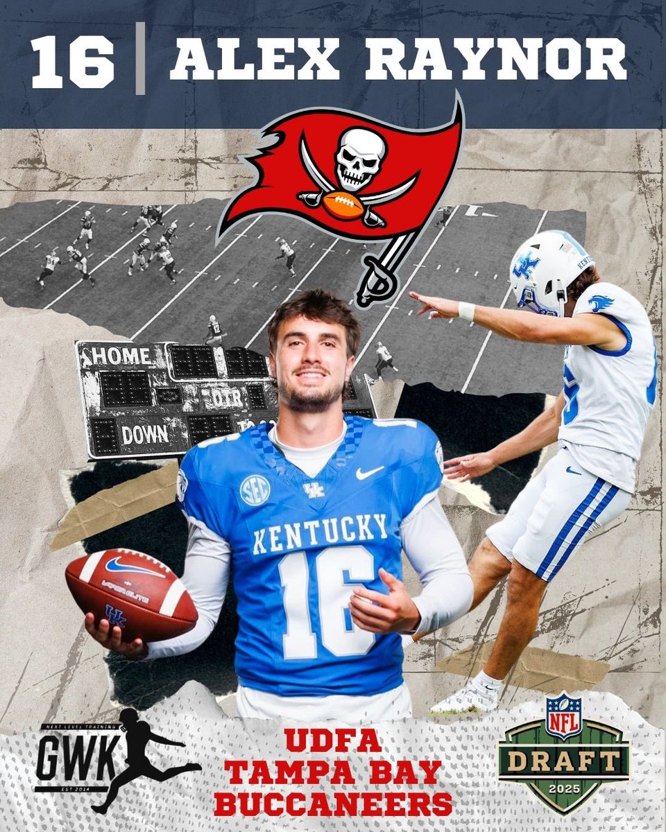 Andrew Gantz (@coachgantz) on Twitter photo The Buccaneers will bring in UDFA Alex Raynor to compete for a job!!
<a href="/acraynor1/">Alex Raynor</a>
#GWK #BuiltDifferent The Buccaneers will bring in UDFA Alex Raynor to compete for a job!!
<a href="/acraynor1/">Alex Raynor</a>
#GWK #BuiltDifferent