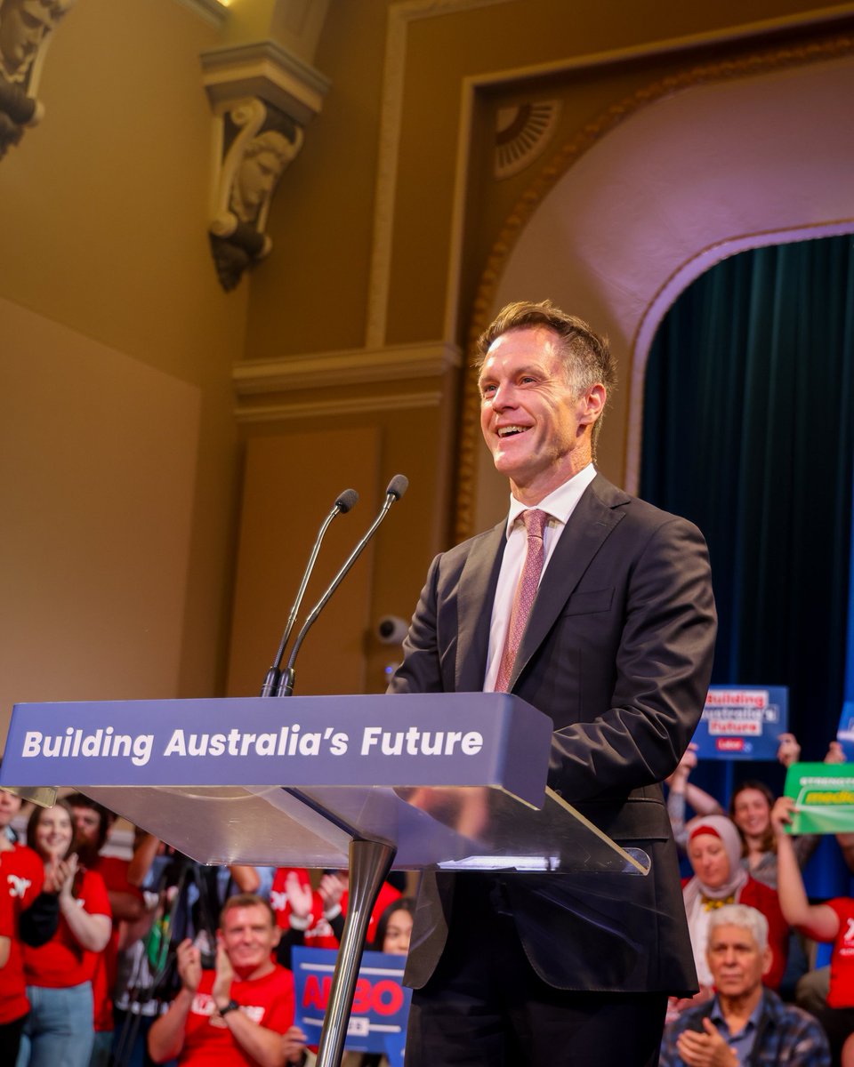 Chris Minns tweet media