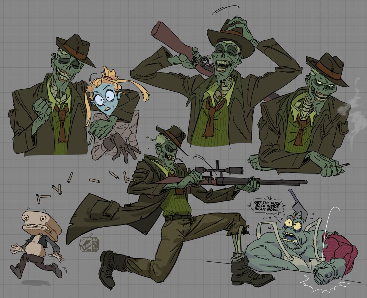 more screwing around with gaslight district doodles