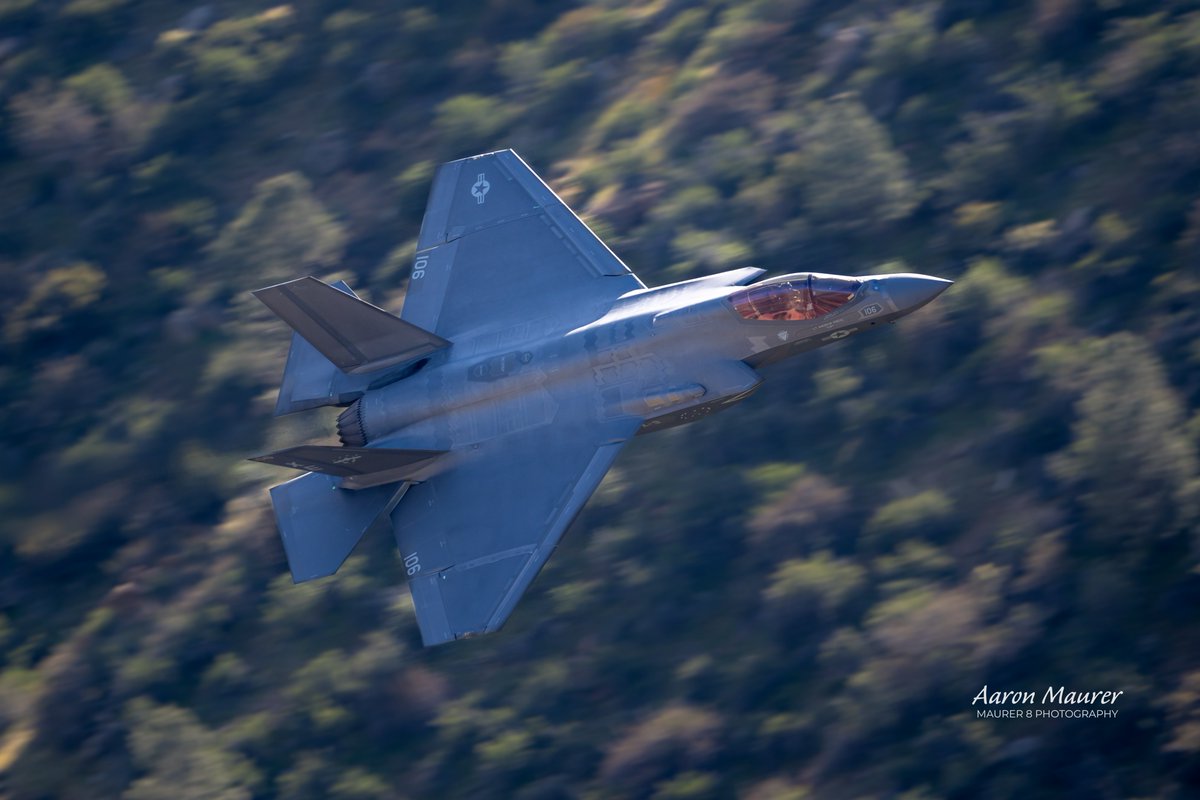 maurer8photo's tweet image. VX-9 Vampire taking the low road home late in the afternoon.

#vx9 #f35c