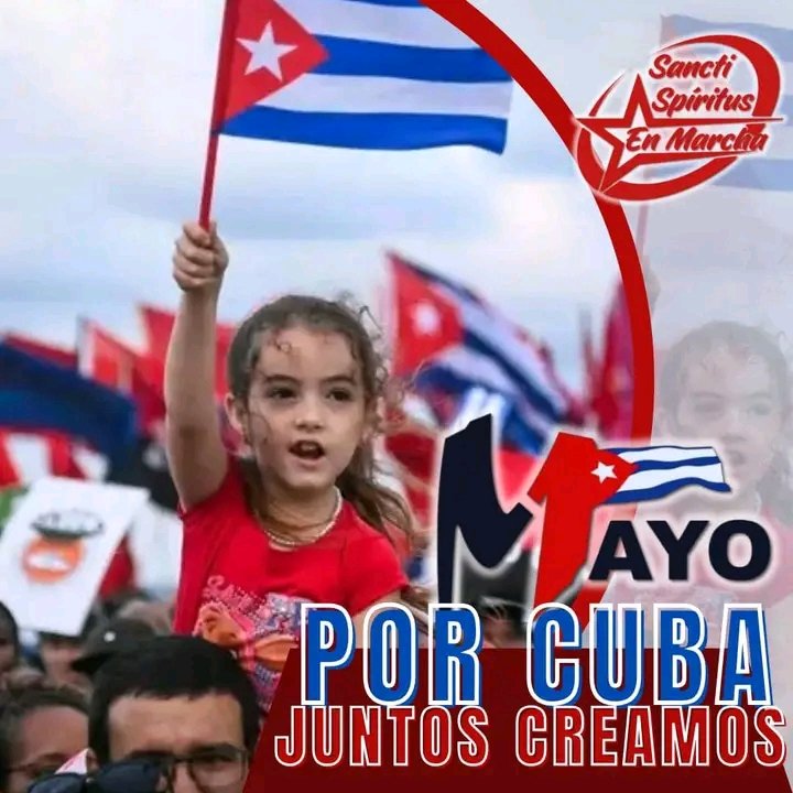 Por Cuba, juntos creamos: lema del Primero de Mayo 2025! #PorCubaJuntosCreamos #1Mayo #CubaVencerá 
#LaHabanaViveEnMí 
<a href="/IzquierdoAlons1/">Livan Izquierdo Alonso</a>