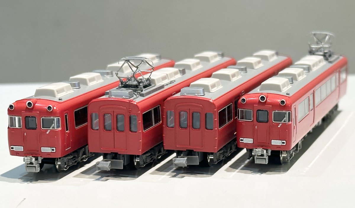 名鉄7700系の4両編成はただいま増結セットのみ在庫しております。TOMIX