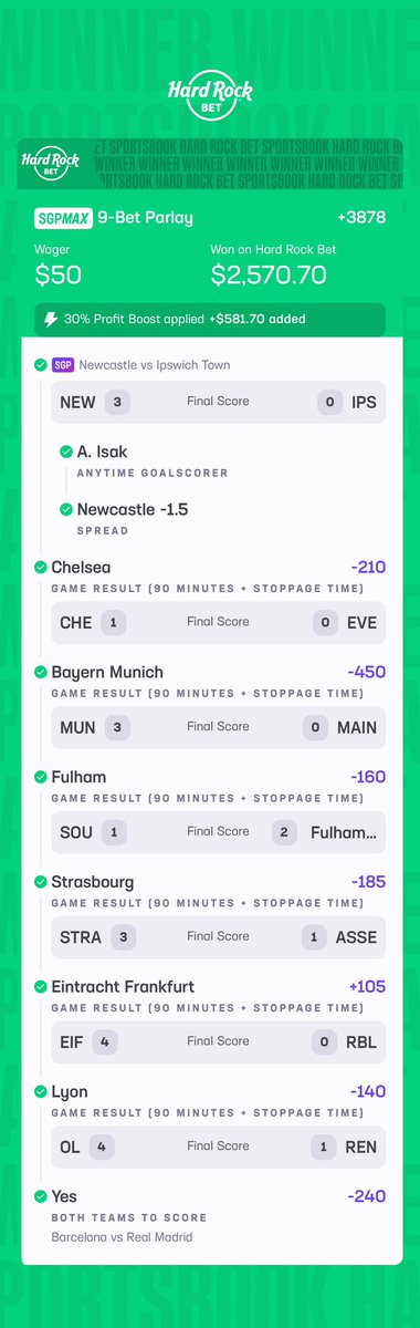 Back to the pitch!! We’ll get back to more hockey / MLB tomorrow 👊🏼👊🏼🔥🔥!!

Maybe a Soccer parlay tomorrow for the FREE?? 🧙‍♂️🧙‍♂️👀👀

#GamblingX #GamblingTwitter