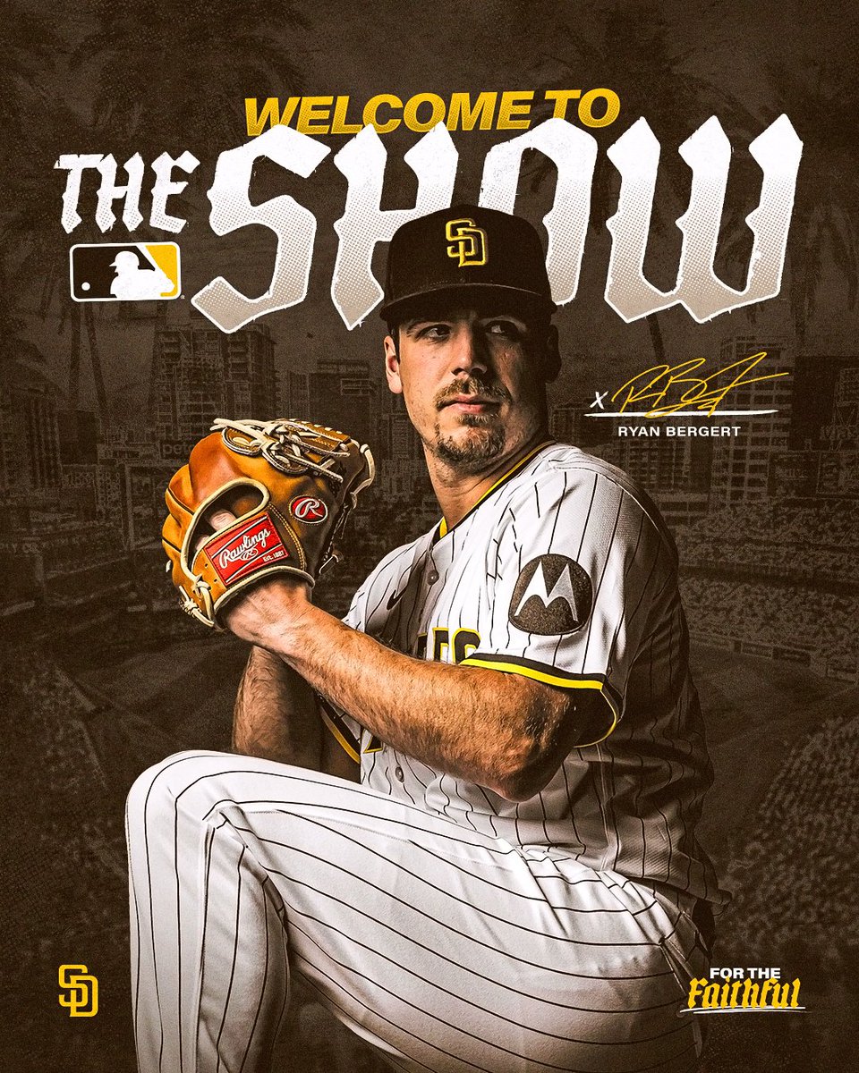Welcome to The Show, Ryan Bergert!