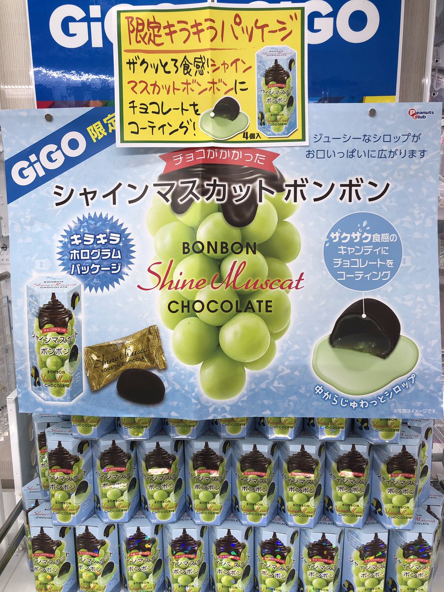 本日入荷】 『チョコがけシャインマスカットボンボン六角BOX（S