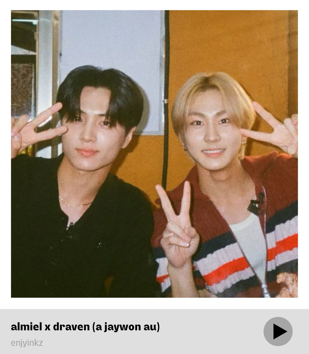 almiel (yjw) and his fake ldr boyfriend draven (pjs) | a #jaywon au
