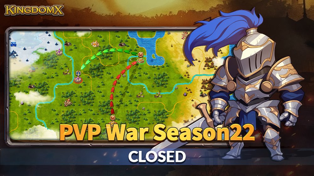 KingdomXGame's tweet photo. ⚔️#KINGDOMX PVP WAR SEASON 22 - CLOSED⚔️
🥳This #PVP event has come to an end! The winner list will be announced before May 1st.
✅ Stay tuned for the next new event to come!
#GameFi #NFT #TOKEN #COIN #Crypto $BTC $ETH https://t.co/M9OXH6yRRd